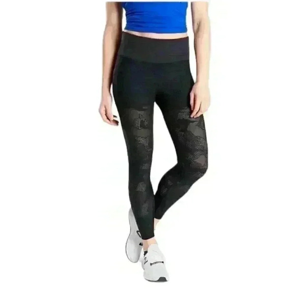 ATHLETA WOMEN'S PHENOM CAMO 7/8 TIGHTS - Picture 2 of 9